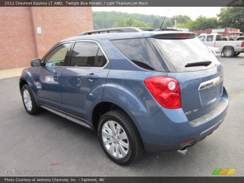  2011 Equinox LT AWD Twilight Blue Metallic