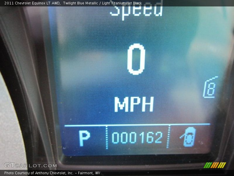 Twilight Blue Metallic / Light Titanium/Jet Black 2011 Chevrolet Equinox LT AWD