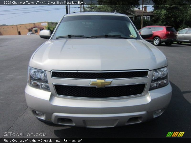 Silver Birch Metallic / Ebony 2009 Chevrolet Tahoe LT 4x4