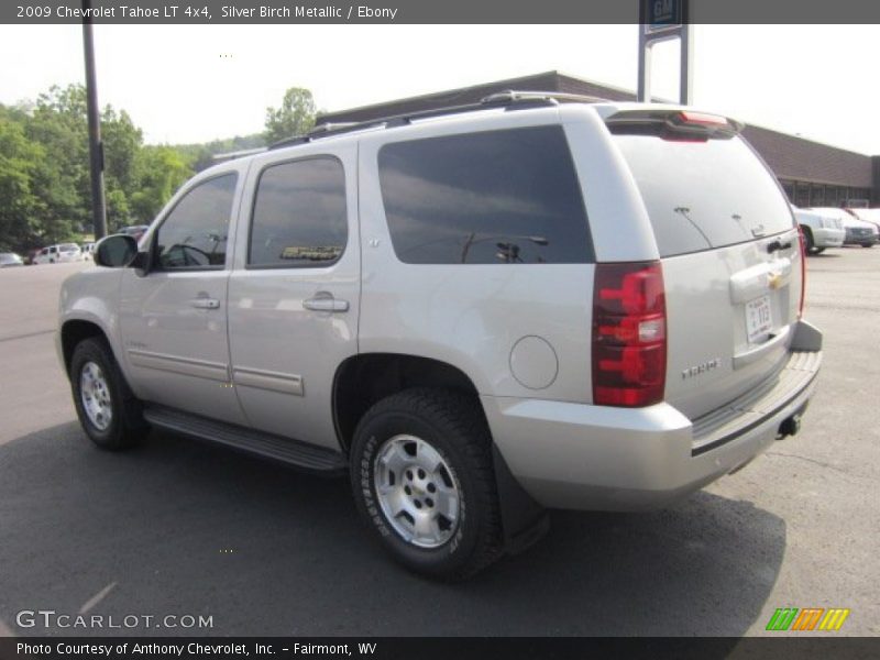 Silver Birch Metallic / Ebony 2009 Chevrolet Tahoe LT 4x4