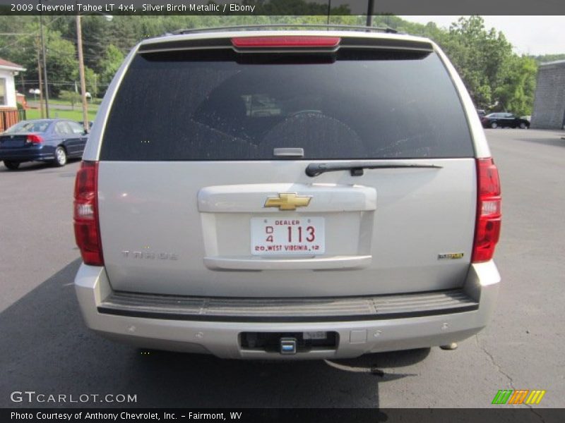 Silver Birch Metallic / Ebony 2009 Chevrolet Tahoe LT 4x4