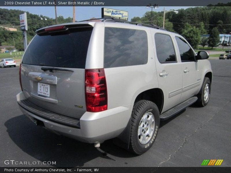 Silver Birch Metallic / Ebony 2009 Chevrolet Tahoe LT 4x4