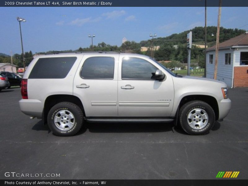 Silver Birch Metallic / Ebony 2009 Chevrolet Tahoe LT 4x4
