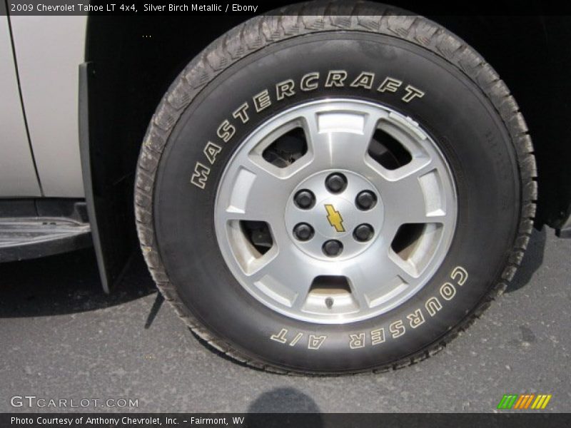 Silver Birch Metallic / Ebony 2009 Chevrolet Tahoe LT 4x4