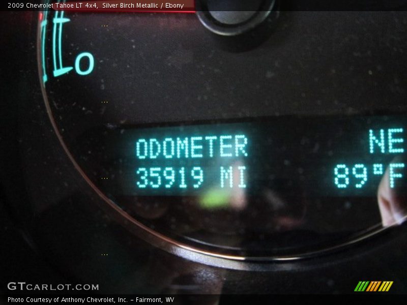 Silver Birch Metallic / Ebony 2009 Chevrolet Tahoe LT 4x4