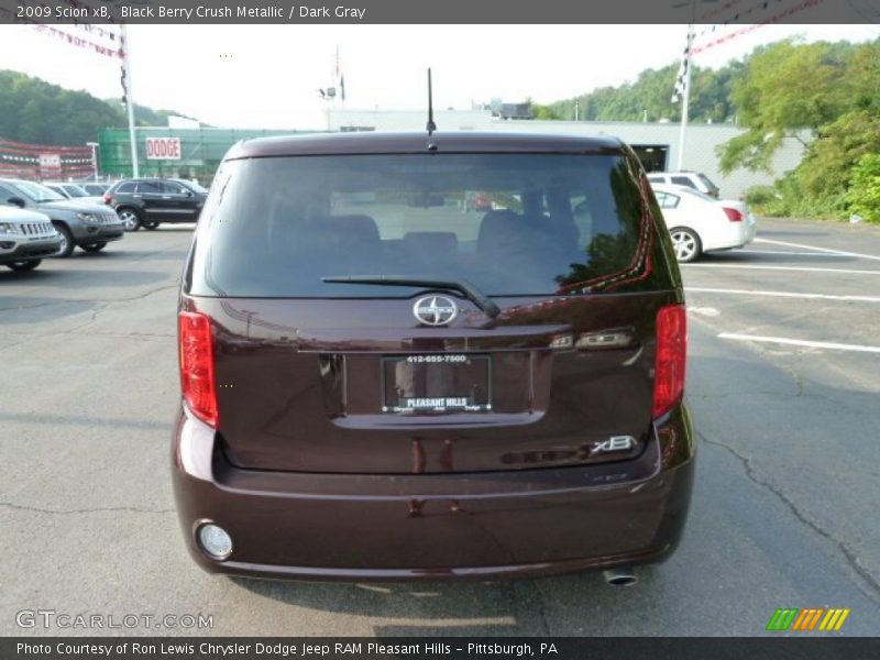 Black Berry Crush Metallic / Dark Gray 2009 Scion xB