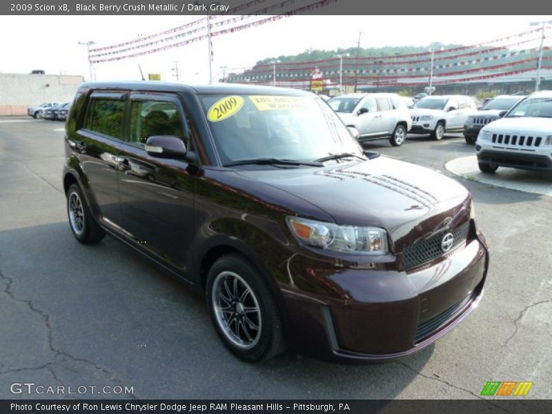 Black Berry Crush Metallic / Dark Gray 2009 Scion xB