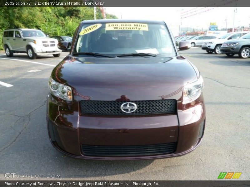 Black Berry Crush Metallic / Dark Gray 2009 Scion xB