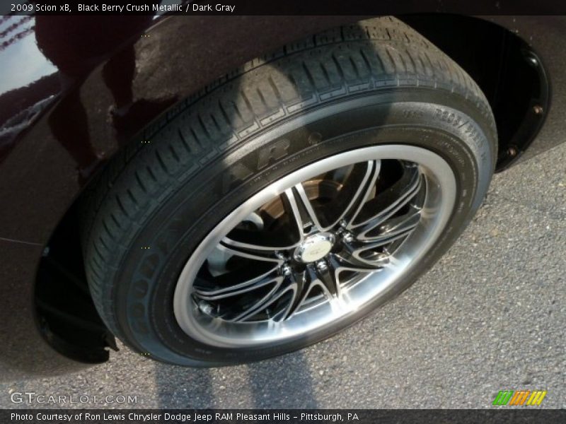 Black Berry Crush Metallic / Dark Gray 2009 Scion xB