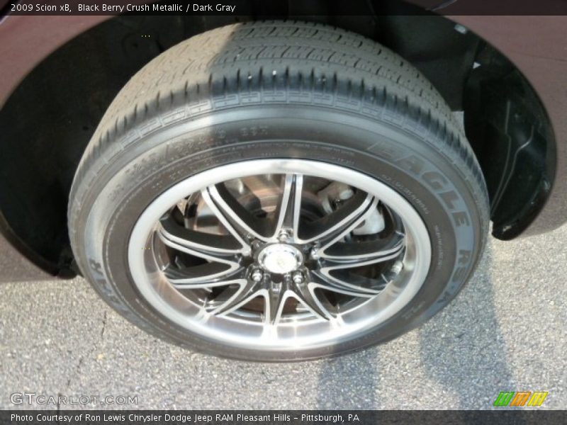 Black Berry Crush Metallic / Dark Gray 2009 Scion xB