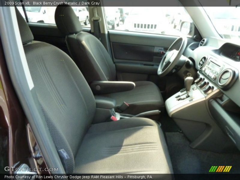  2009 xB  Dark Gray Interior