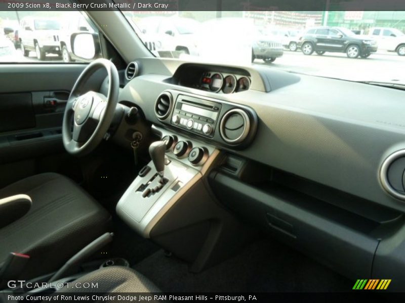 Dashboard of 2009 xB 