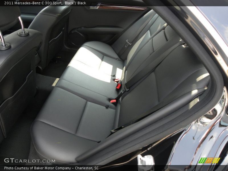 Black / Black 2011 Mercedes-Benz C 300 Sport