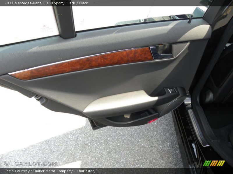 Black / Black 2011 Mercedes-Benz C 300 Sport
