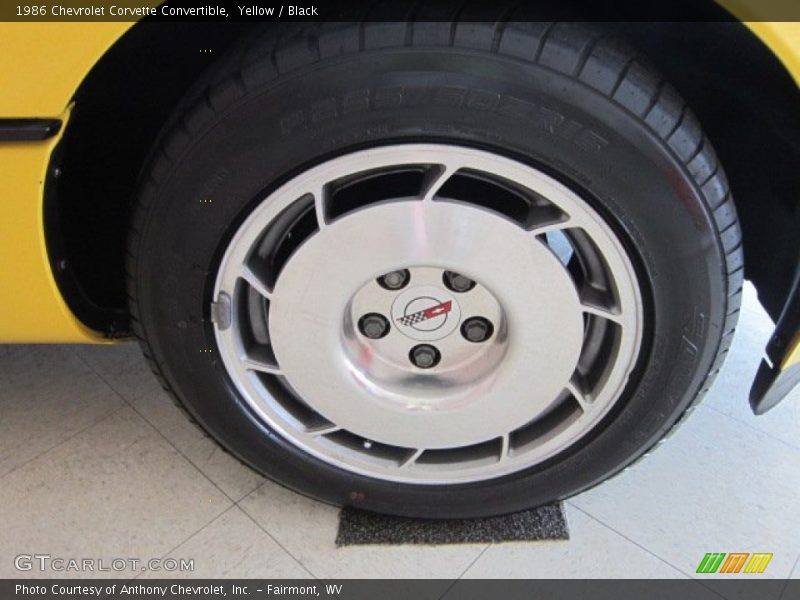  1986 Corvette Convertible Wheel
