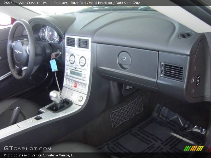 Blaze Red Crystal Pearlcoat / Dark Slate Gray 2007 Chrysler Crossfire Limited Roadster