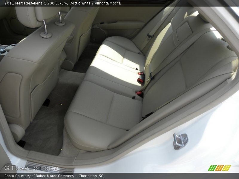 Arctic White / Almond/Mocha 2011 Mercedes-Benz C 300 Luxury