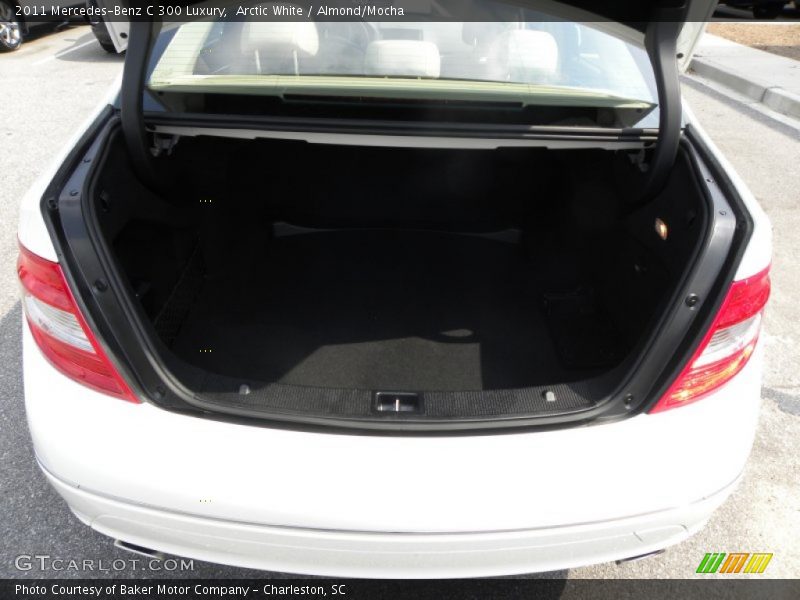Arctic White / Almond/Mocha 2011 Mercedes-Benz C 300 Luxury