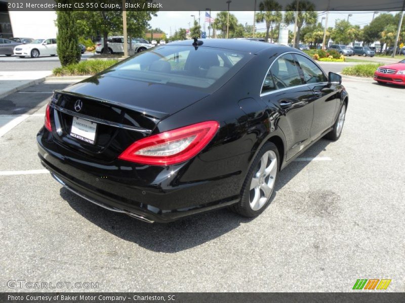 Black / Black 2012 Mercedes-Benz CLS 550 Coupe