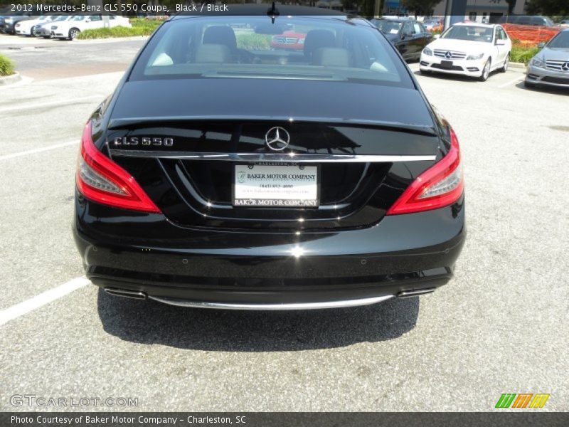 Black / Black 2012 Mercedes-Benz CLS 550 Coupe