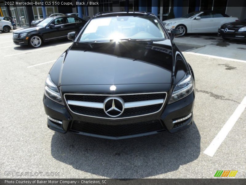 Black / Black 2012 Mercedes-Benz CLS 550 Coupe