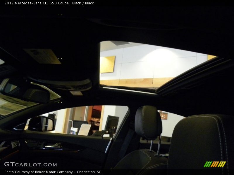 Black / Black 2012 Mercedes-Benz CLS 550 Coupe