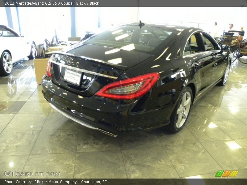 Black / Black 2012 Mercedes-Benz CLS 550 Coupe