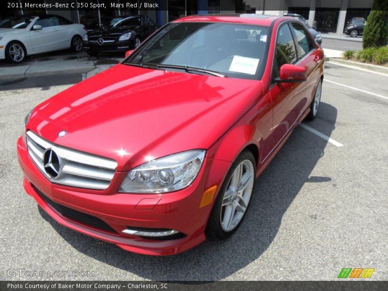 Front 3/4 View of 2011 C 350 Sport