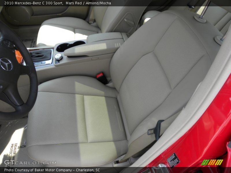 Mars Red / Almond/Mocha 2010 Mercedes-Benz C 300 Sport