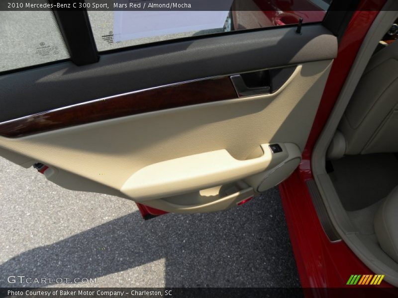 Mars Red / Almond/Mocha 2010 Mercedes-Benz C 300 Sport