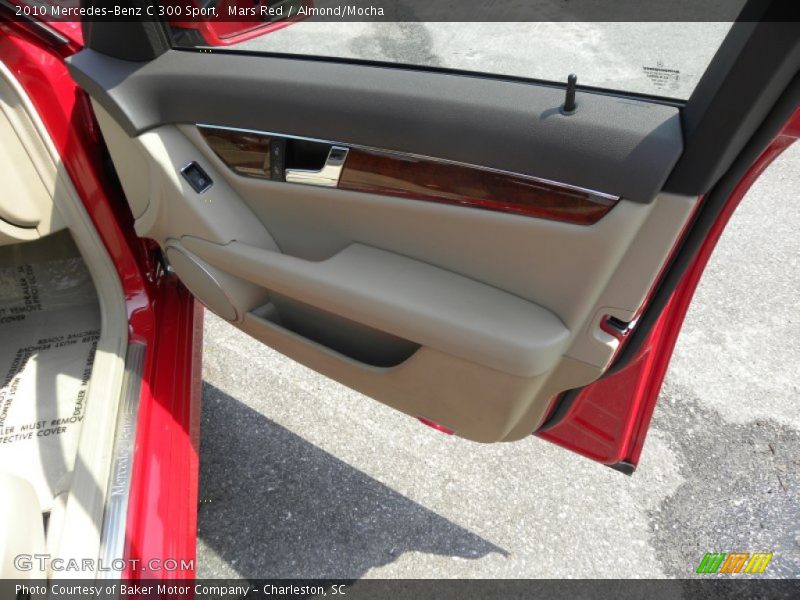 Mars Red / Almond/Mocha 2010 Mercedes-Benz C 300 Sport