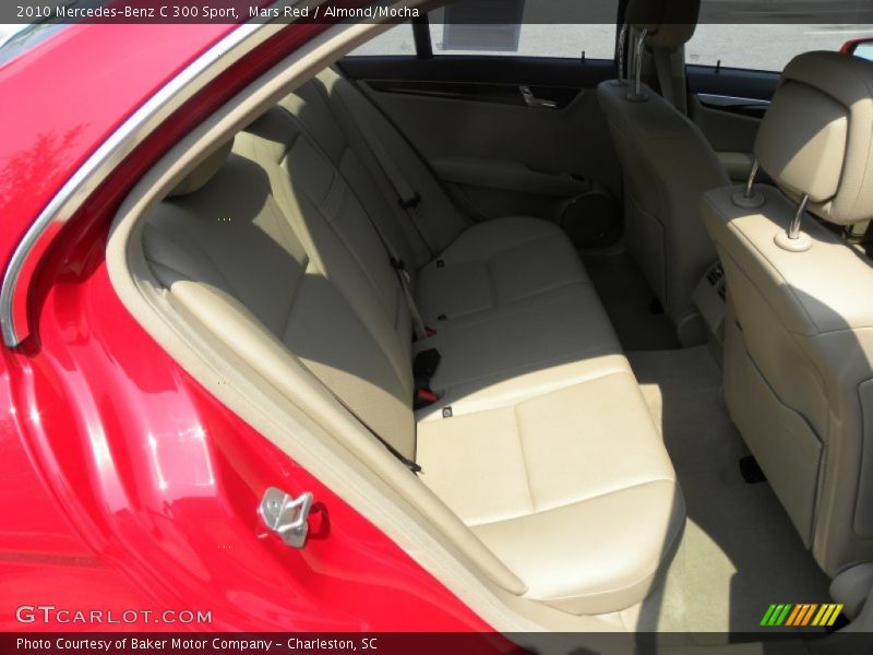 Mars Red / Almond/Mocha 2010 Mercedes-Benz C 300 Sport