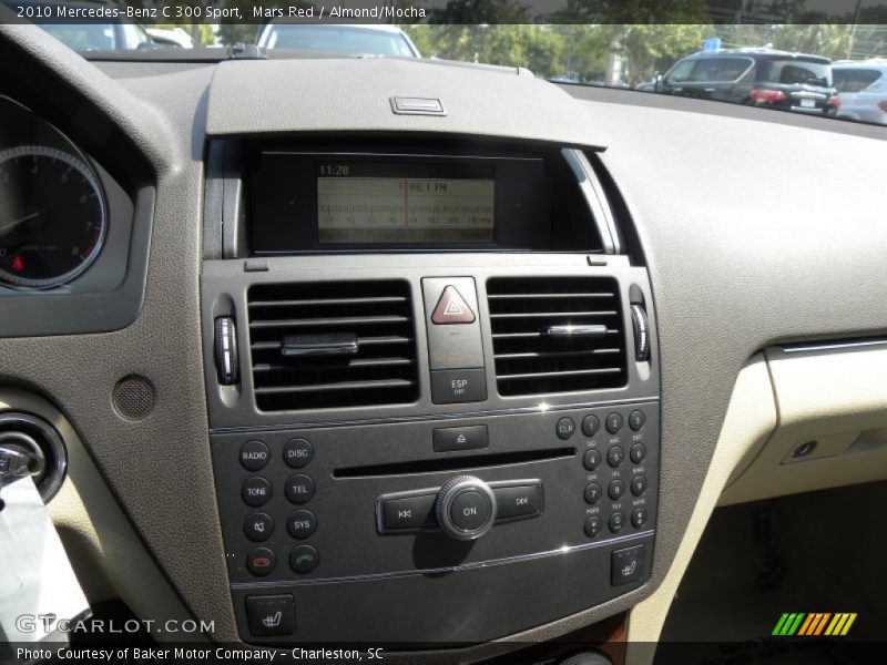 Mars Red / Almond/Mocha 2010 Mercedes-Benz C 300 Sport