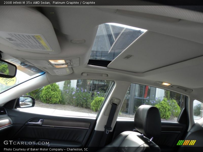 Platinum Graphite / Graphite 2008 Infiniti M 35x AWD Sedan