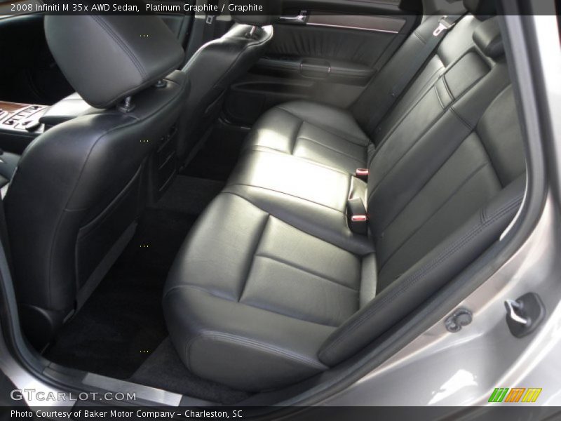 Platinum Graphite / Graphite 2008 Infiniti M 35x AWD Sedan