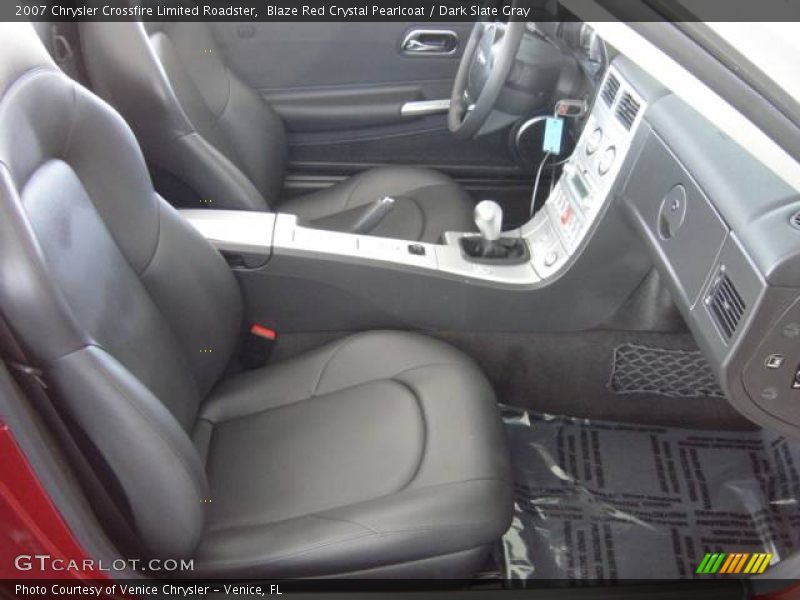 Blaze Red Crystal Pearlcoat / Dark Slate Gray 2007 Chrysler Crossfire Limited Roadster