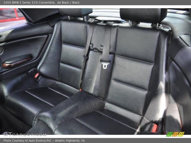 Jet Black / Black 2000 BMW 3 Series 323i Convertible