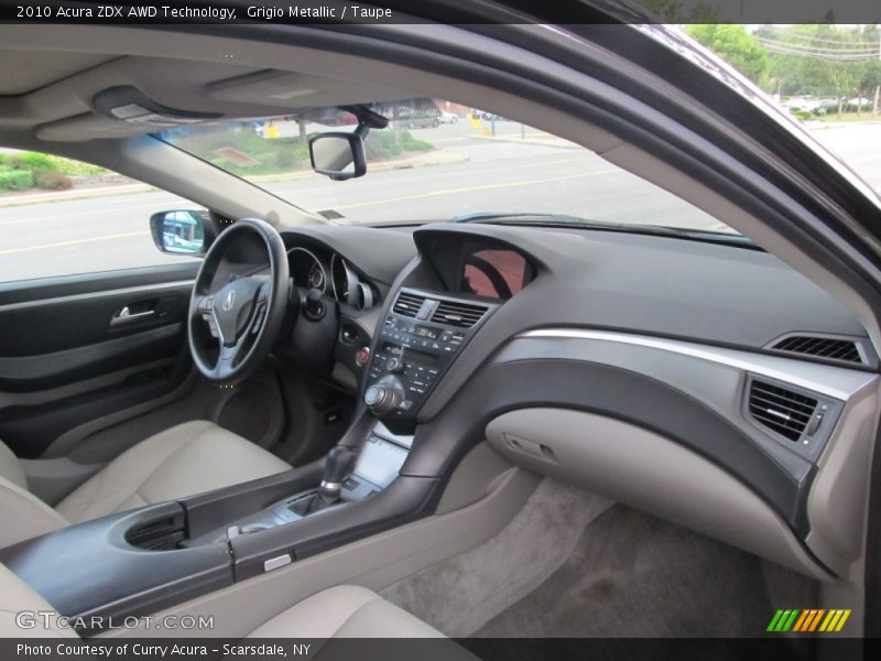 Dashboard of 2010 ZDX AWD Technology