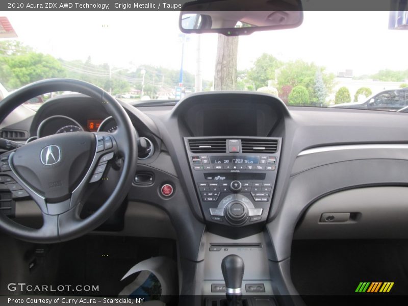 Grigio Metallic / Taupe 2010 Acura ZDX AWD Technology