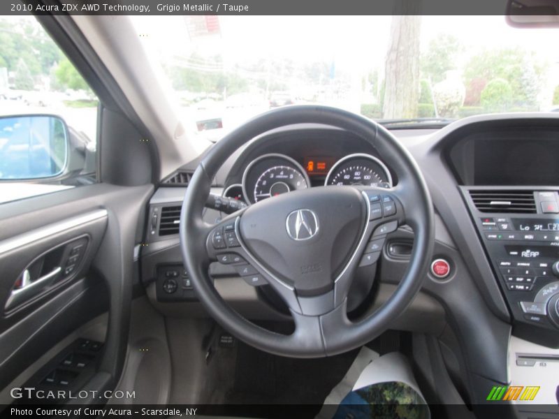  2010 ZDX AWD Technology Steering Wheel