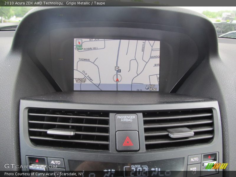 Navigation of 2010 ZDX AWD Technology