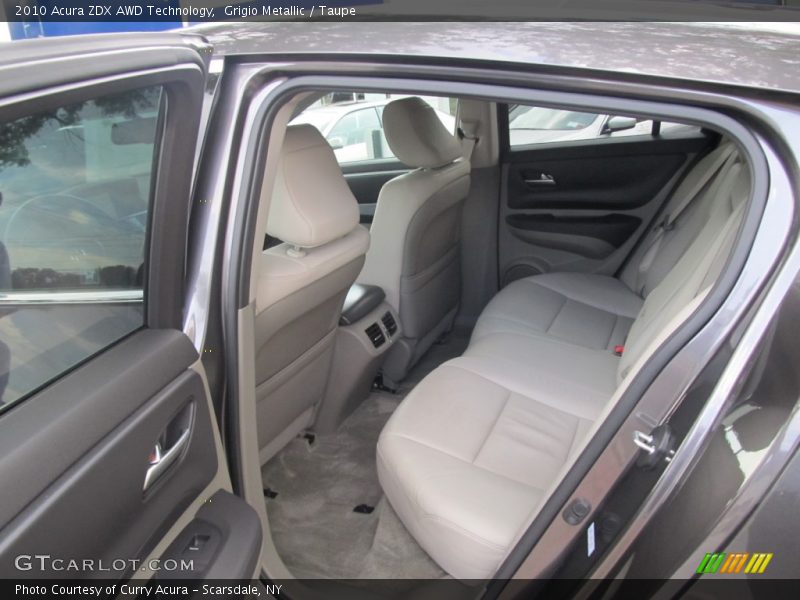  2010 ZDX AWD Technology Taupe Interior