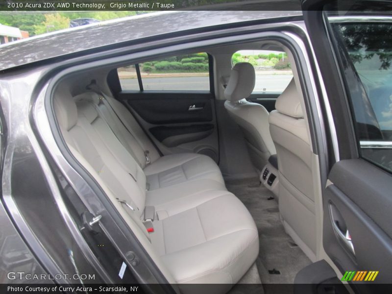 Grigio Metallic / Taupe 2010 Acura ZDX AWD Technology