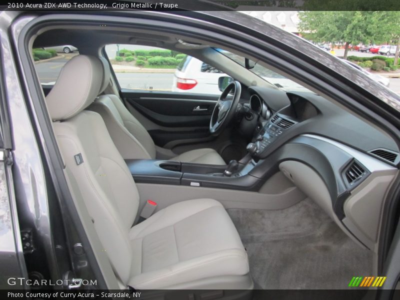 Grigio Metallic / Taupe 2010 Acura ZDX AWD Technology