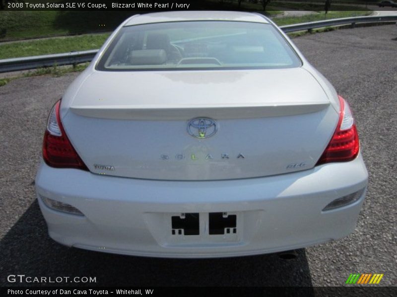 Blizzard White Pearl / Ivory 2008 Toyota Solara SLE V6 Coupe