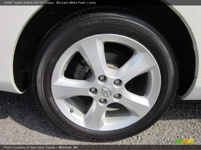 Blizzard White Pearl / Ivory 2008 Toyota Solara SLE V6 Coupe