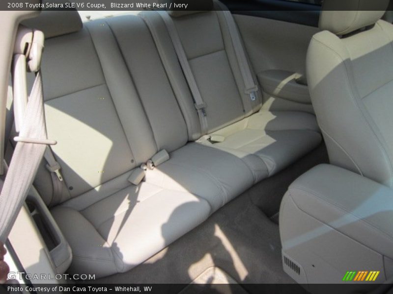Blizzard White Pearl / Ivory 2008 Toyota Solara SLE V6 Coupe