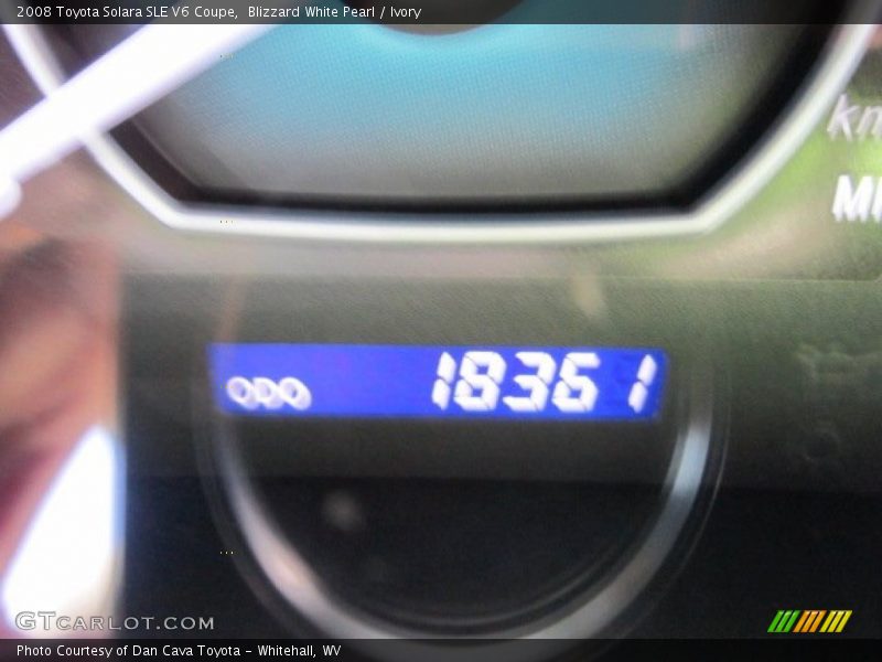 Blizzard White Pearl / Ivory 2008 Toyota Solara SLE V6 Coupe