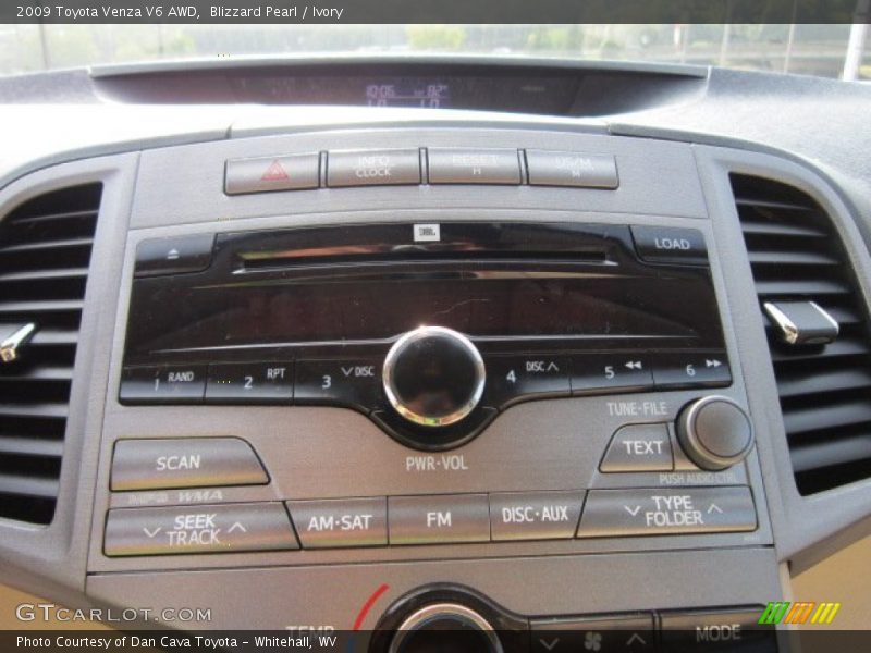 Blizzard Pearl / Ivory 2009 Toyota Venza V6 AWD
