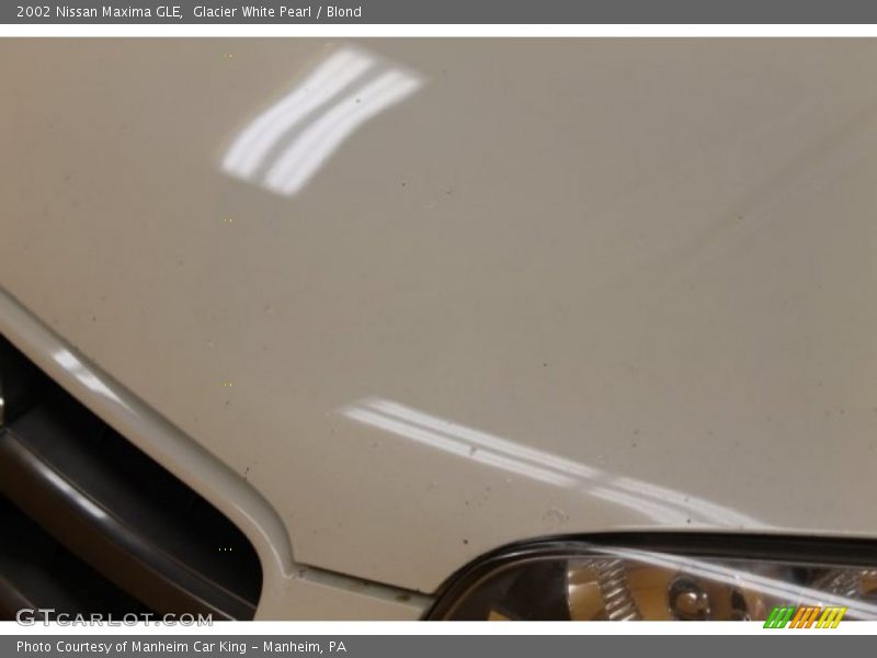 Glacier White Pearl / Blond 2002 Nissan Maxima GLE